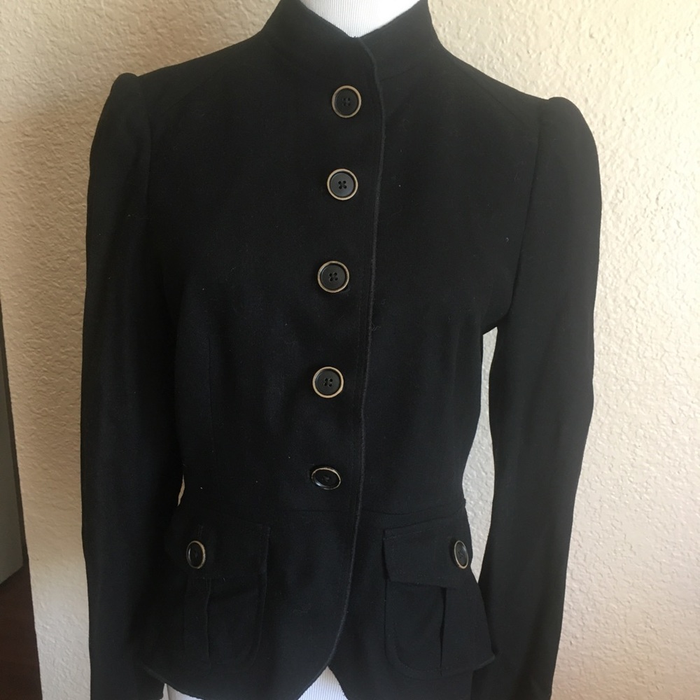 Banana Republic Black Tudor Style Jacket